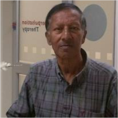 Portrait of Mr G. Moodley