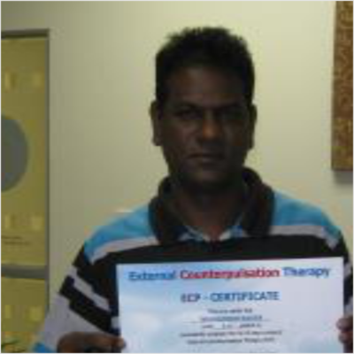 Portrait of Mr V.P Naicker