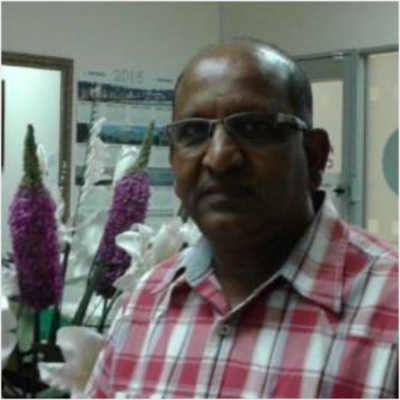 Portrait of Devarajan S Moodley