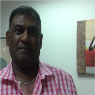 Portrait of Mr V Chetty