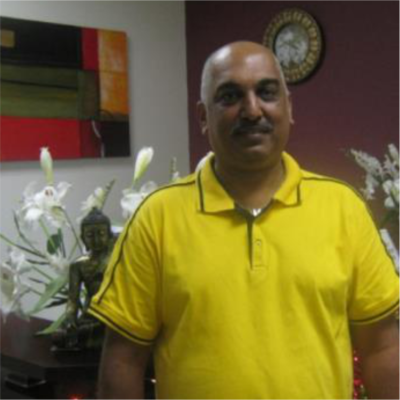 Portrait of Mr Rajendra Maharaj