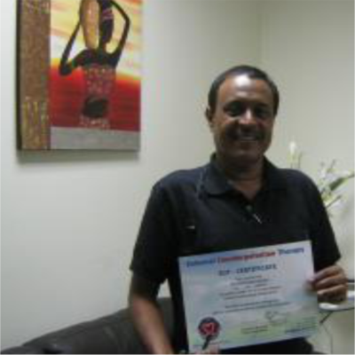Portrait of Mr S.V Naidoo